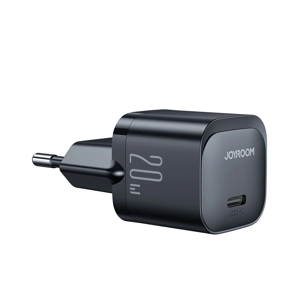 JR-TCF02 20 W PD USB-C mini telefon-töltő – fekete