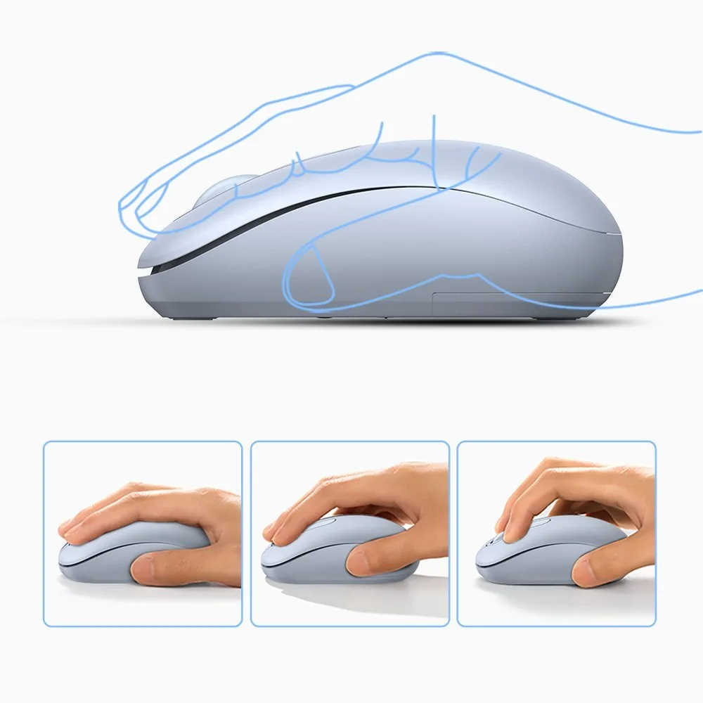Ugreen MU105 2.4GHz USB Wireless Mouse - Blue 4