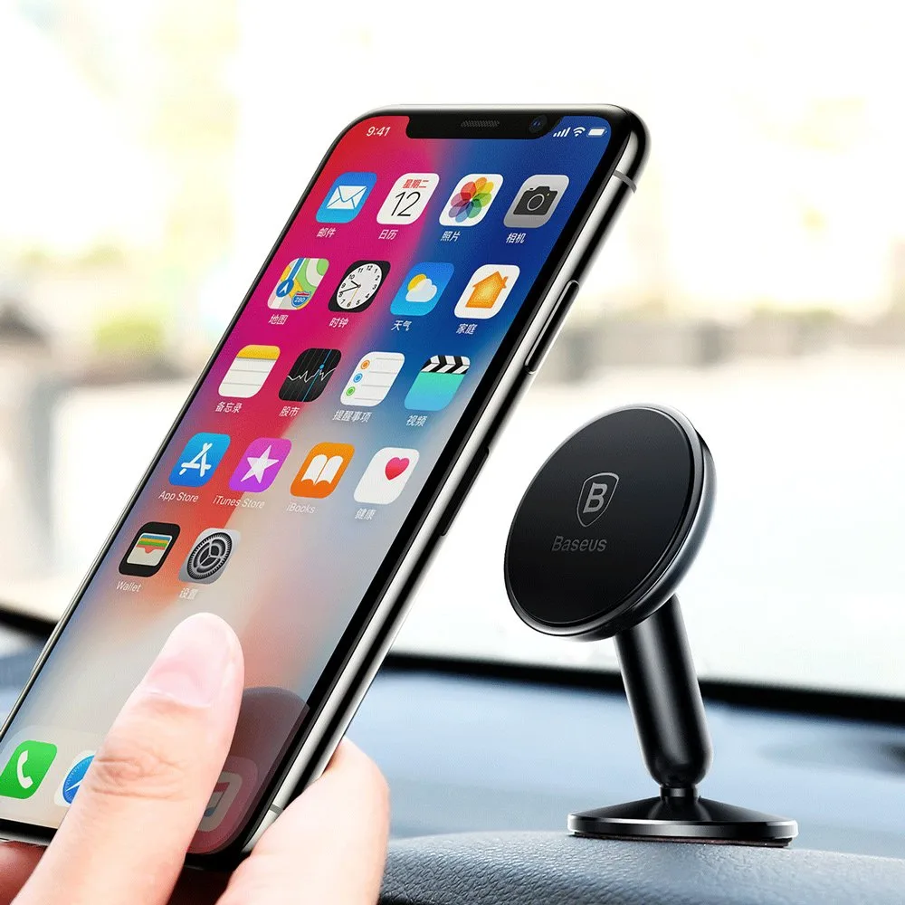 Bullet An On-board magnetic dashboard car mount, black 11