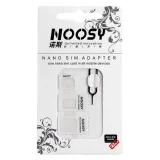Noosy nano micro SIM adapter készlet + fehér kulcs 2