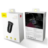 Square Smart Autoladegerät 2x USB QC3.0 Quick Charge 3.0 SCP AFC 30 W Schwarz 10