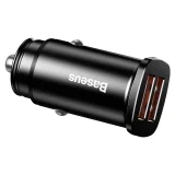 Square Smart Autoladegerät 2x USB QC3.0 Quick Charge 3.0 SCP AFC 30 W Schwarz 4