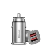 Square Smart Autoladegerät 2x USB QC3.0 Quick Charge 3.0 SCP AFC 30 W Schwarz 7