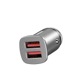 Square Smart Autoladegerät 2x USB QC3.0 Quick Charge 3.0 SCP AFC 30 W Schwarz 8