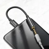 L54 adapter za slušalice: USB-C na 3,5 mm audio priključak DAC, crni 11