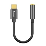L54 adapter za slušalice: USB-C na 3,5 mm audio priključak DAC, crni 2