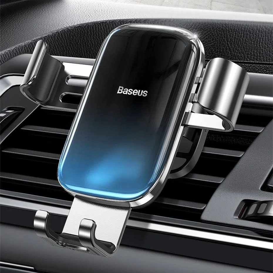Gravity car mount for air vent, Glaze black 7