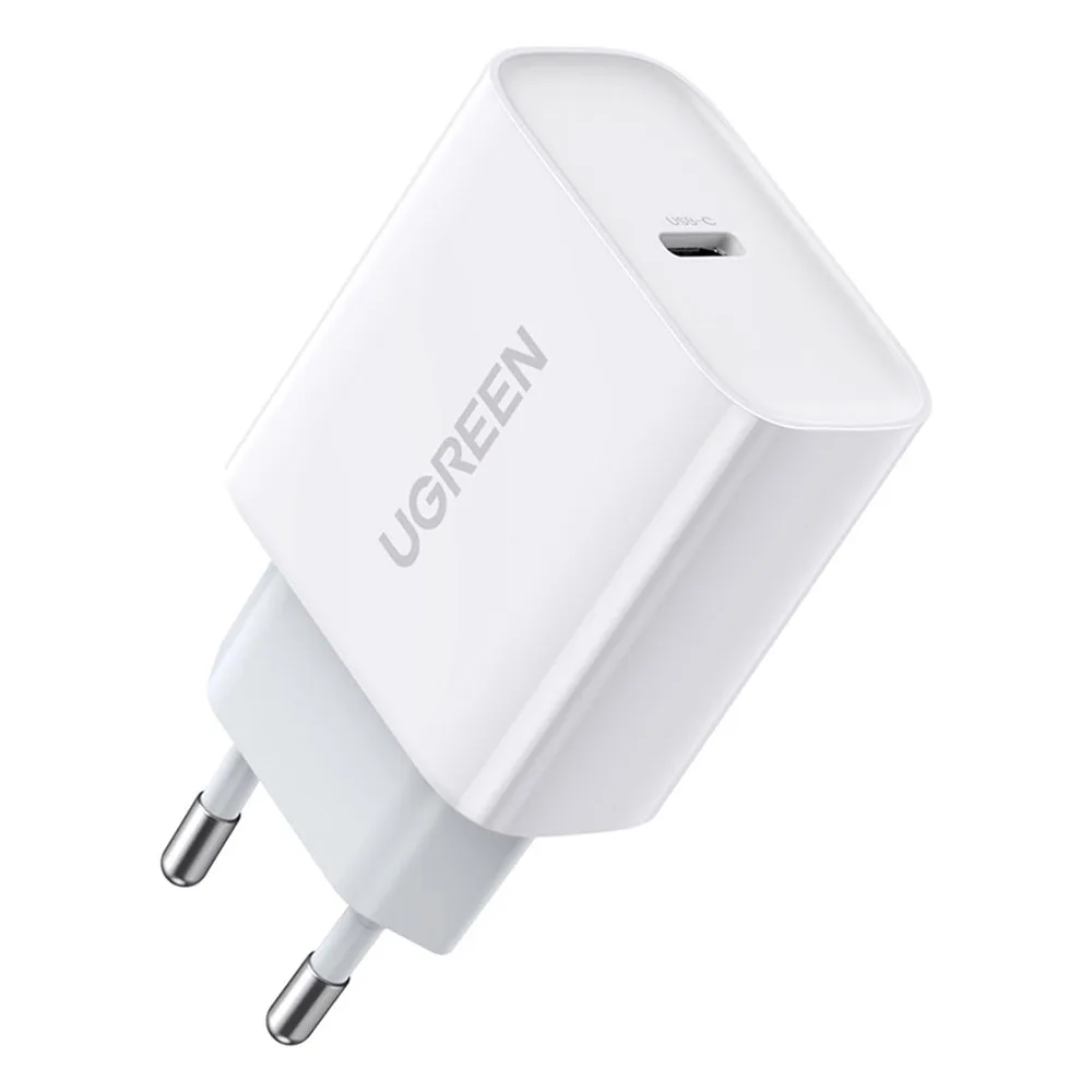 USB Power Delivery 3.0 Quick Charge 4.0+ 20 W 3 A fali töltő, fehér