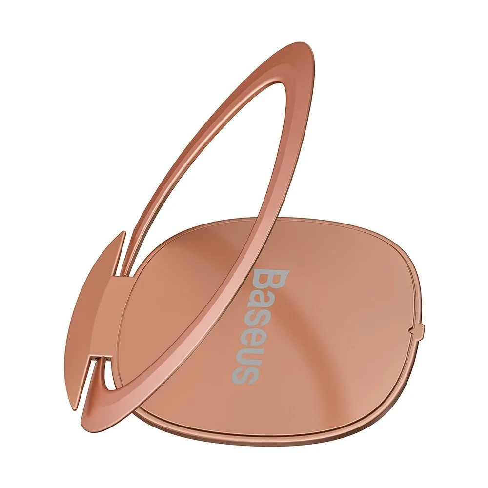 Ultra-thin adhesive ring phone holder stand, pink 3