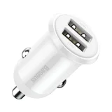 Grain Pro 2x USB 4,8 A bijeli punjač za upaljač u automobilu