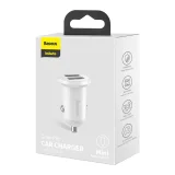 Grain Pro 2x USB 4,8 A bijeli punjač za upaljač u automobilu 5