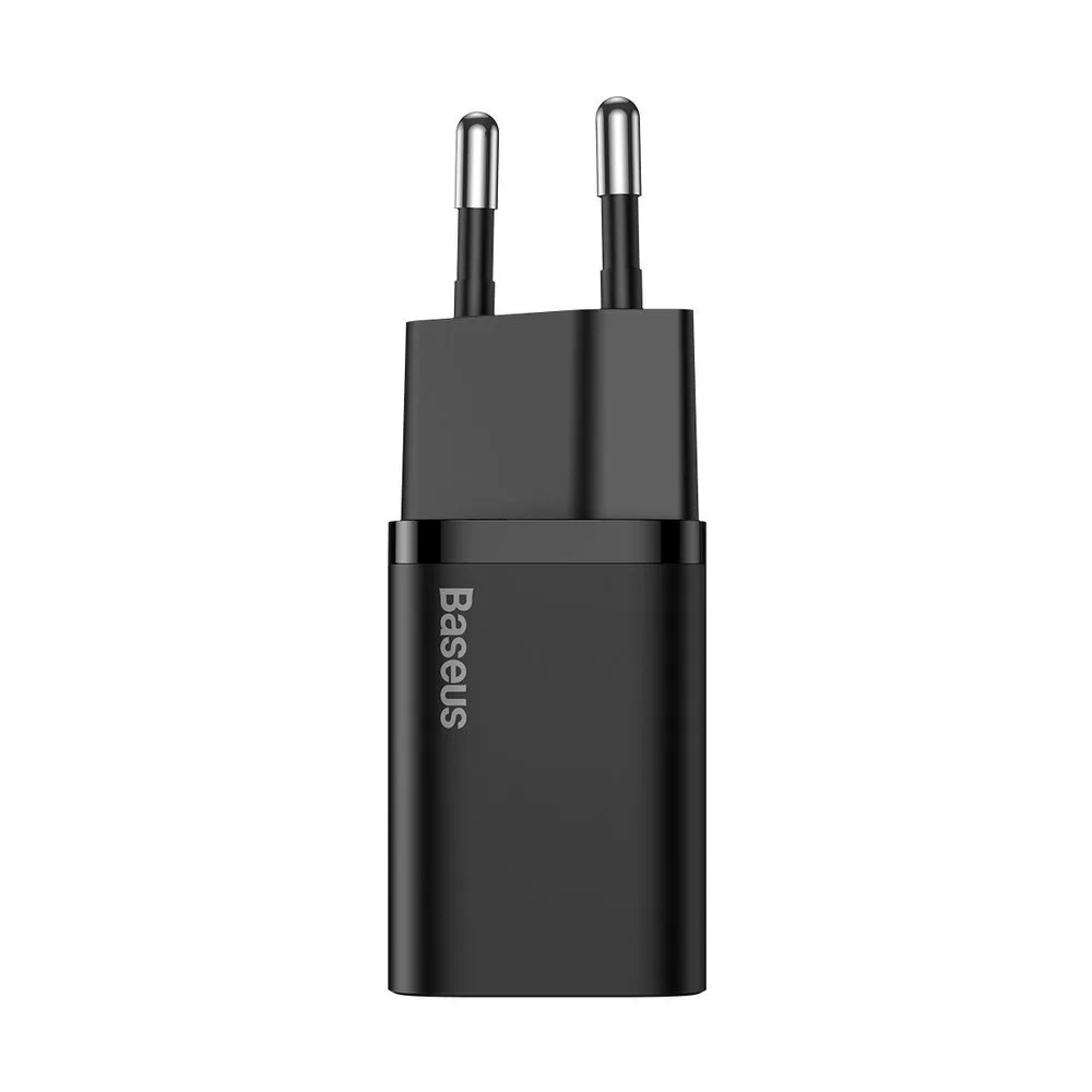 Super Si QC PD 25 W 3 A gyors fali töltő + 1 m-es fekete USB-C kábel 2
