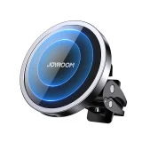 15W MagSafe Qi Inductive Magnetic Car Charger for iPhone, Black