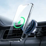15W MagSafe Qi Inductive Magnetic Car Charger for iPhone, Black 4