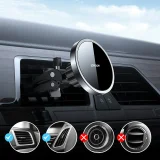 15W MagSafe Qi Inductive Magnetic Car Charger for iPhone, Black 9