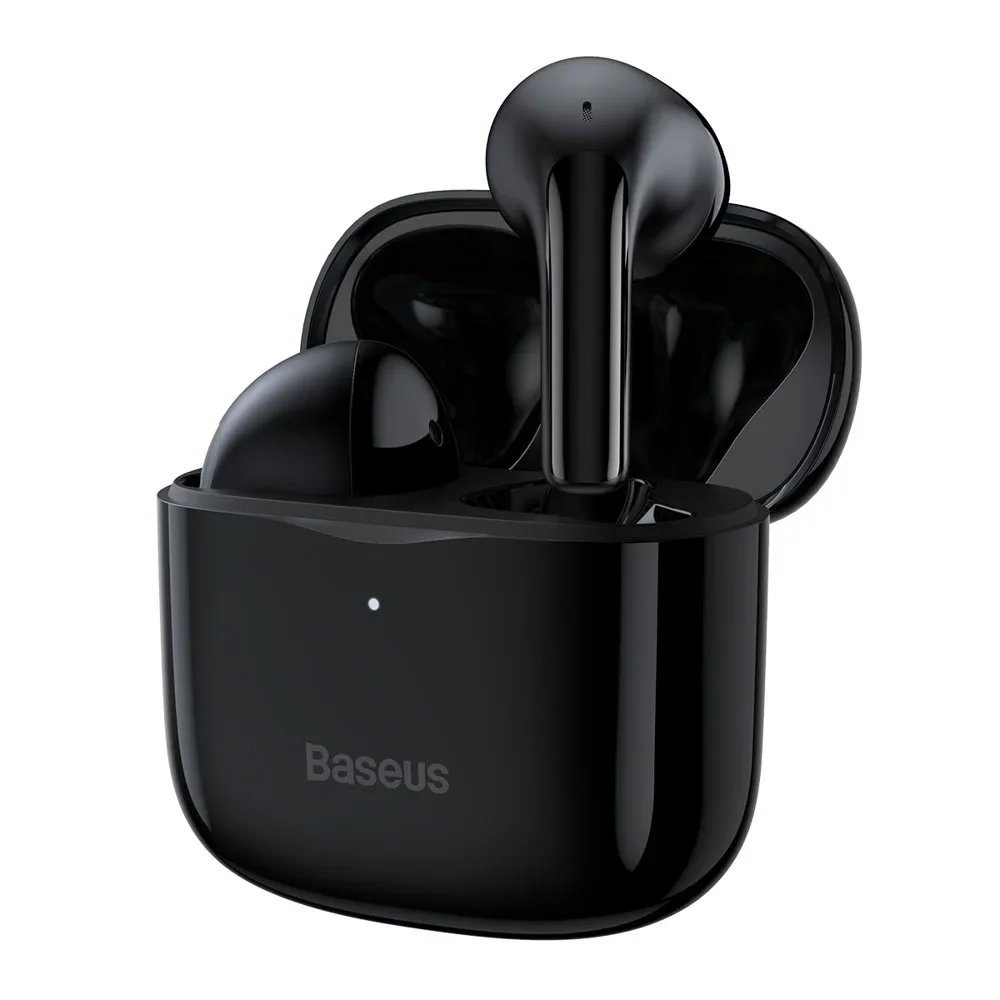 E3 bežične Bluetooth 5.0 TWS slušalice, vodootporne prema IP64, crne E3 bežične Bluetooth 5.0 TWS slušalice, vodootporne prema IP64, crne