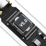 E3 bežične Bluetooth 5.0 TWS slušalice, vodootporne prema IP64, crne 11