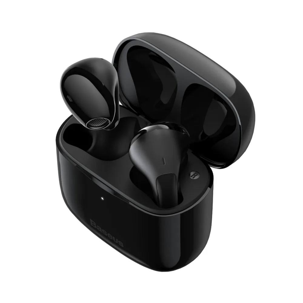 E3 Wireless Bluetooth 5.0 TWS Earbuds, IP64 Waterproof, Black 4