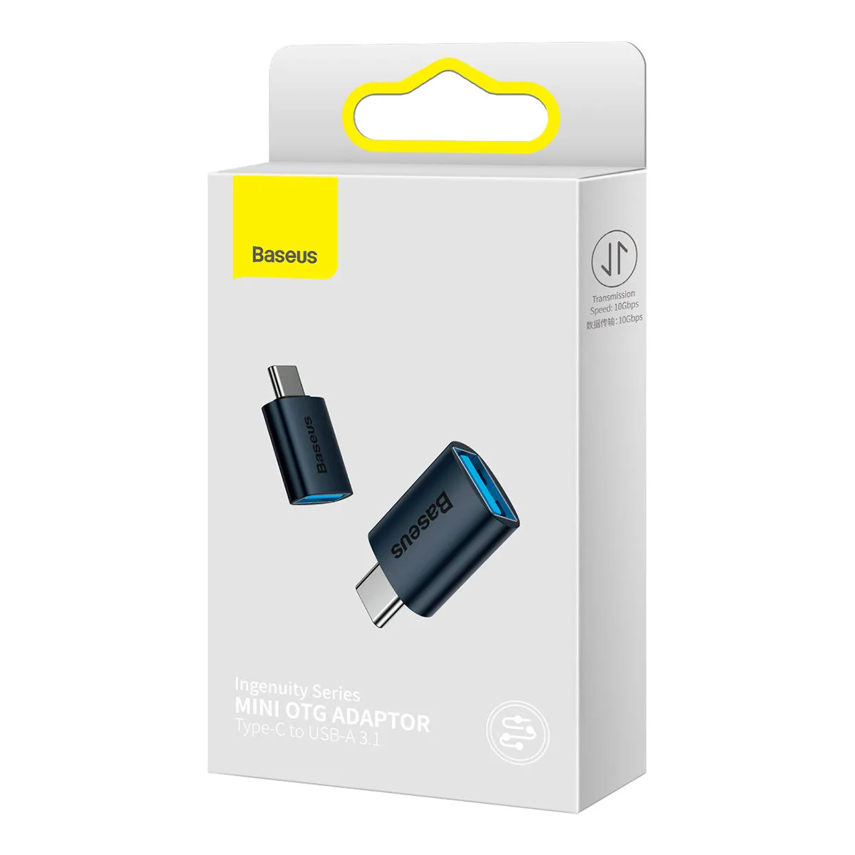 Ingenuity sorozatú USB-C–USB-A adapter, kék 5