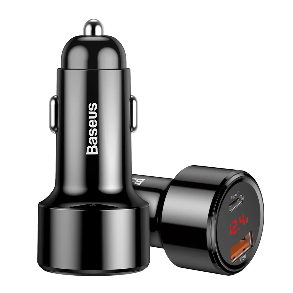 Magic Series PPS QC 4.0+ QC3.0 45 W 6 A autós töltő, fekete