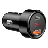 Magic Series PPS QC 4.0+ QC3.0 45 W 6 A autós töltő, fekete 5