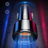 Magic Series PPS QC 4.0+ QC3.0 45 W 6 A autós töltő, fekete 7