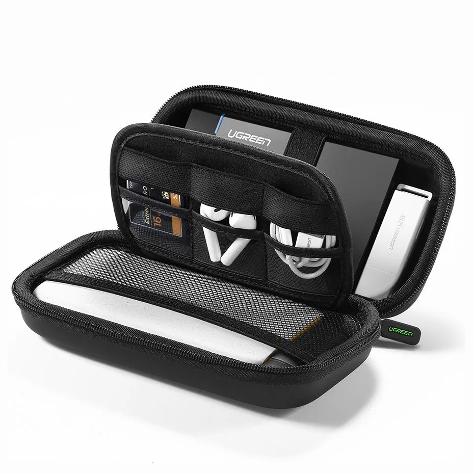 Futrola za HDD i dodatke za mobilne telefone 16,5x9,5x4,5 cm crna 3