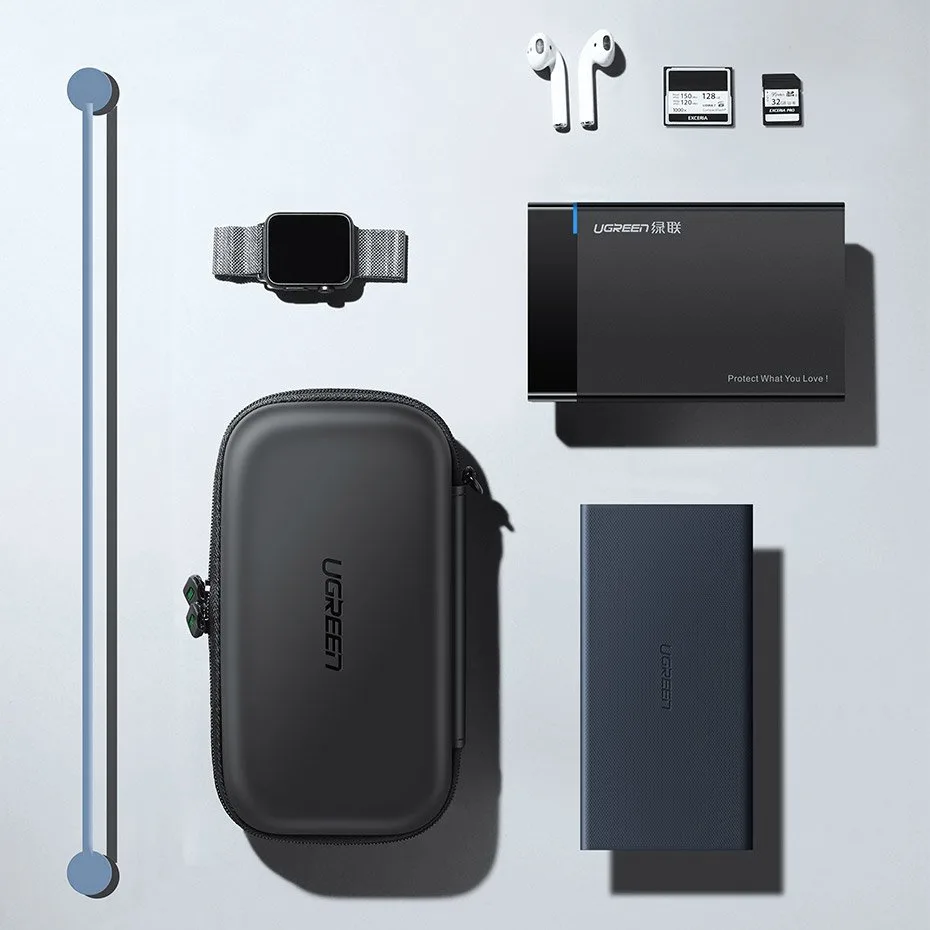 Futrola za HDD i dodatke za mobilne telefone 16,5x9,5x4,5 cm crna 5