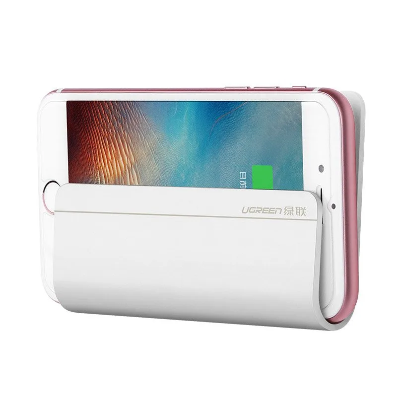 Wall-mounted phone/tablet/smartphone charging shelf, white 2
