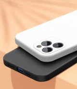 Fleksibilna gel maska za iPhone 12 Pro Max Liquid Silica Gel Case, crvena 10