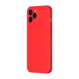 Fleksibilna gel maska za iPhone 12 Pro Max Liquid Silica Gel Case, crvena 2