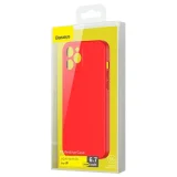 Fleksibilna gel maska za iPhone 12 Pro Max Liquid Silica Gel Case, crvena 5