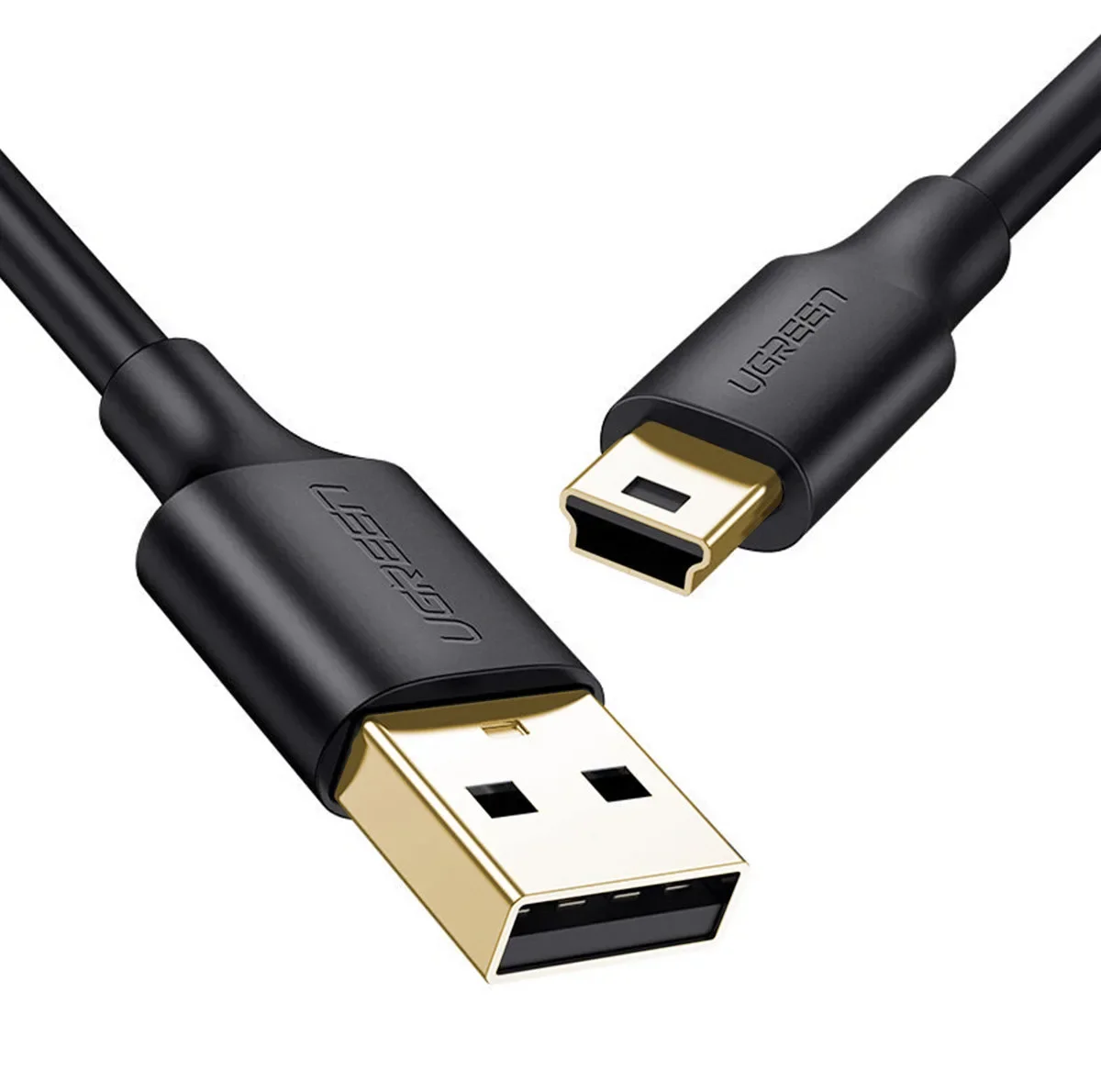 Kábel USB na mini USB, 480 Mbps, 3 m, čierny Kábel USB na mini USB, 480 Mbps, 3 m, čierny