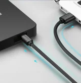 Kábel USB na mini USB, 480 Mbps, 3 m, čierny 8