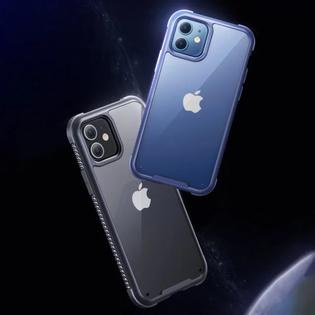 Frigate sorozatú fekete, strapabíró tok iPhone 12 Pro Max-hoz
