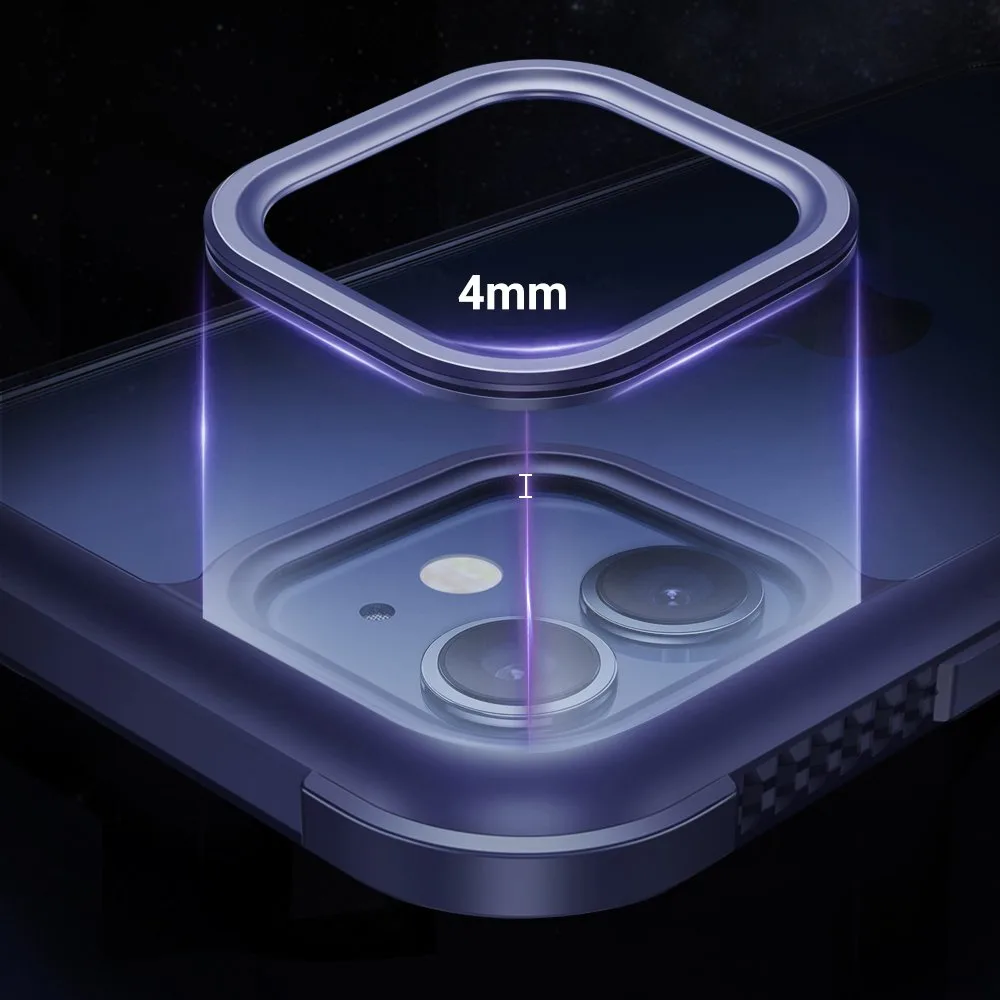Frigate sorozatú fekete, strapabíró tok iPhone 12 Pro Max-hoz 4