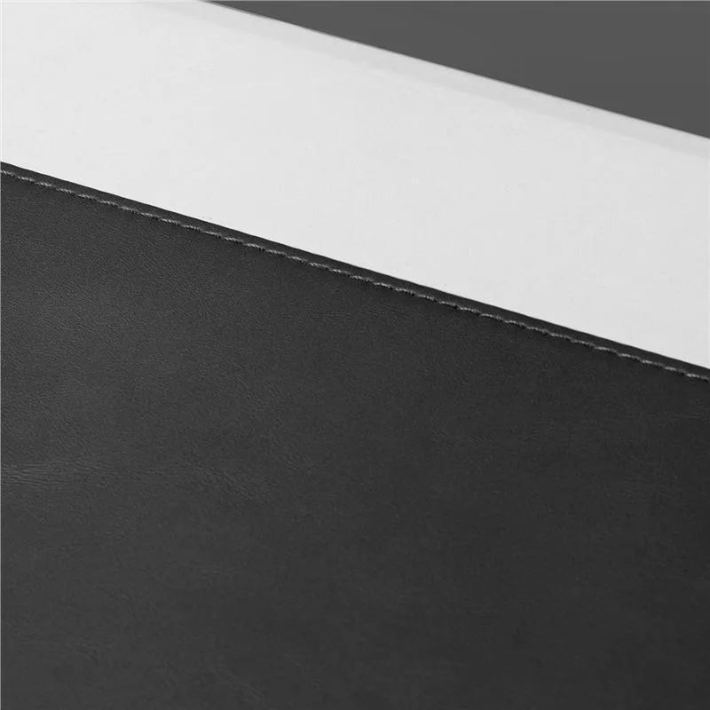 Podkładka mata na biurko pod myszkę laptop antypoślizgowa gamingowa 90x40cm czarna 11