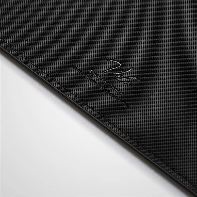 Podkładka mata na biurko pod myszkę laptop antypoślizgowa gamingowa 90x40cm czarna 3
