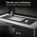Podkładka mata na biurko pod myszkę laptop antypoślizgowa gamingowa 90x40cm czarna 7