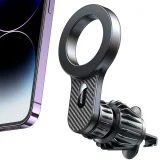 Magnetsko držače za automobil za iPhone s MagSafe za ventilaciju, crni