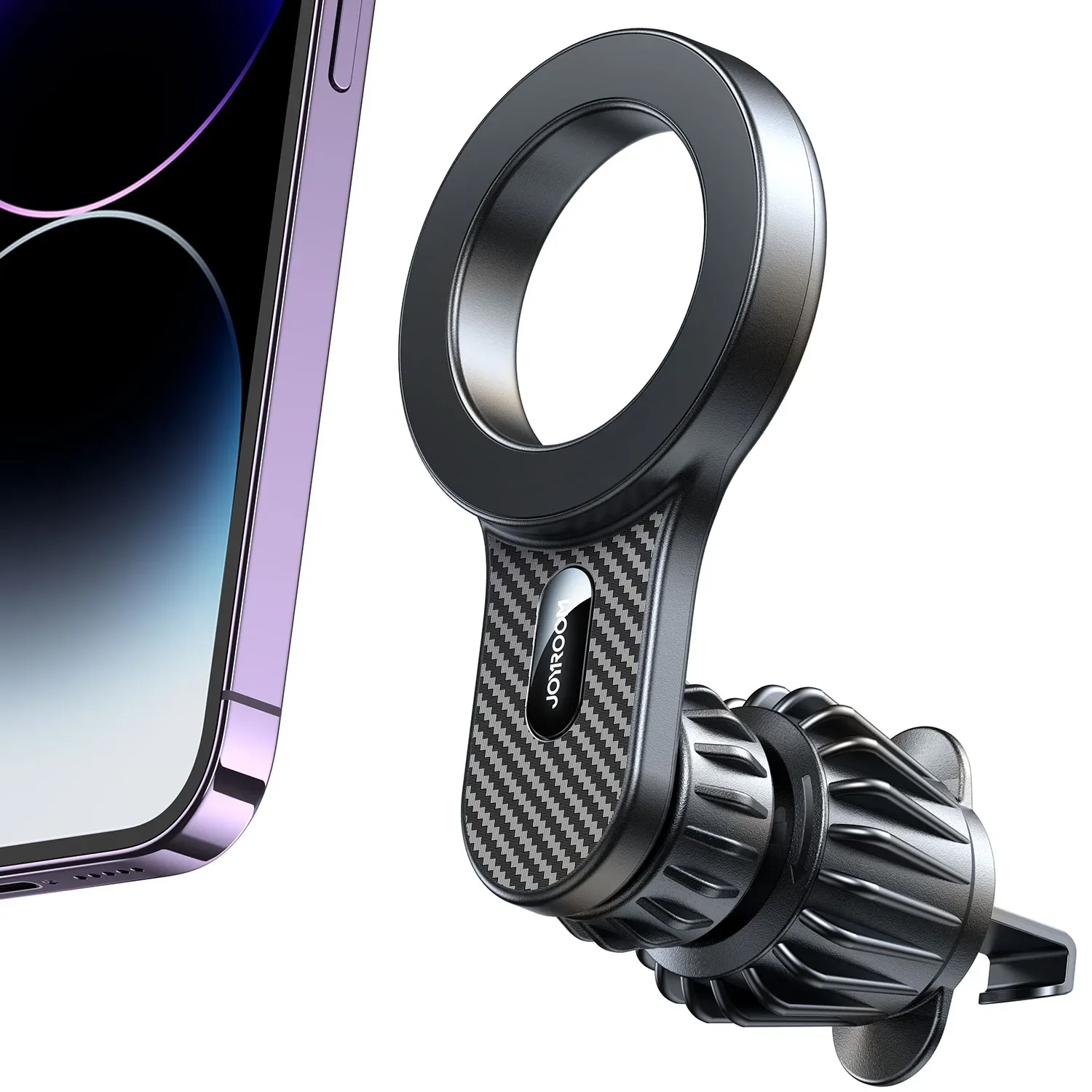 Magnetsko držače za automobil za iPhone s MagSafe za ventilaciju, crni Magnetsko držače za automobil za iPhone s MagSafe za ventilaciju, crni