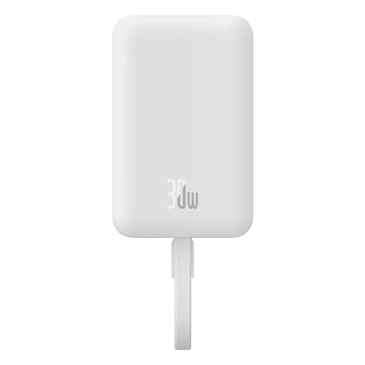 Mini MagSafe Power Bank 10000mAh 30W with 0.3m USB-C Cable, White 2