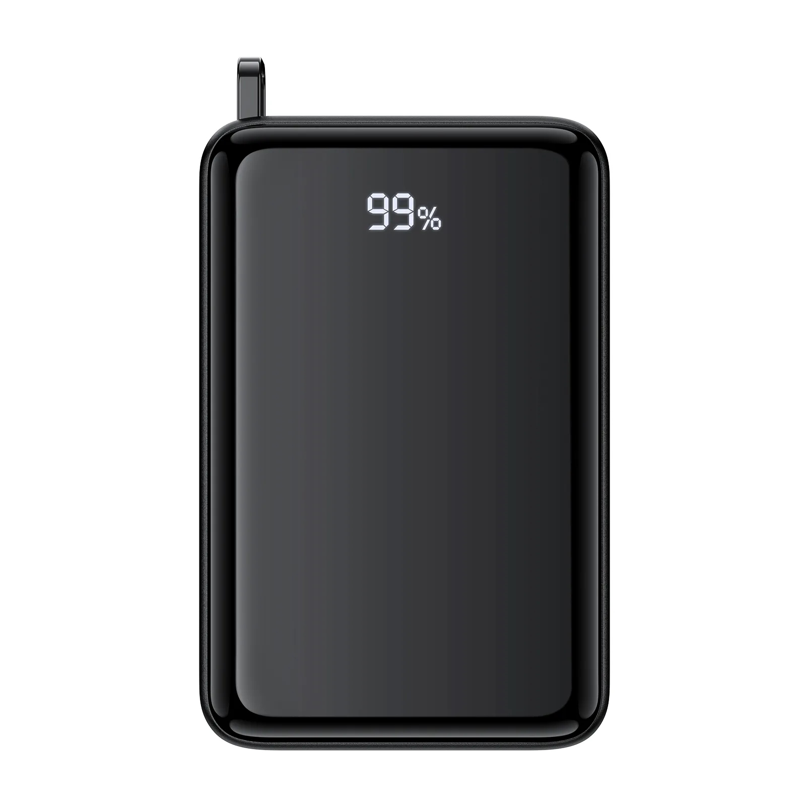 20000mAh M4 PD 67W Power Bank s ugrađenim USB-C kabelom, crna 7