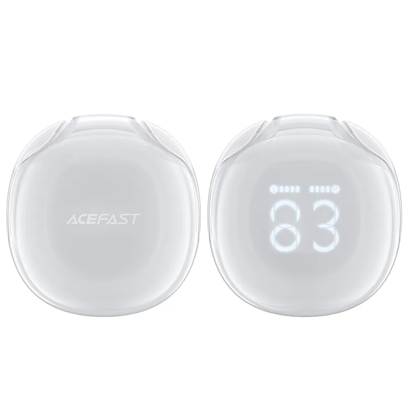 T9 Bluetooth 5.3 Wireless Earbuds USB-C White 3