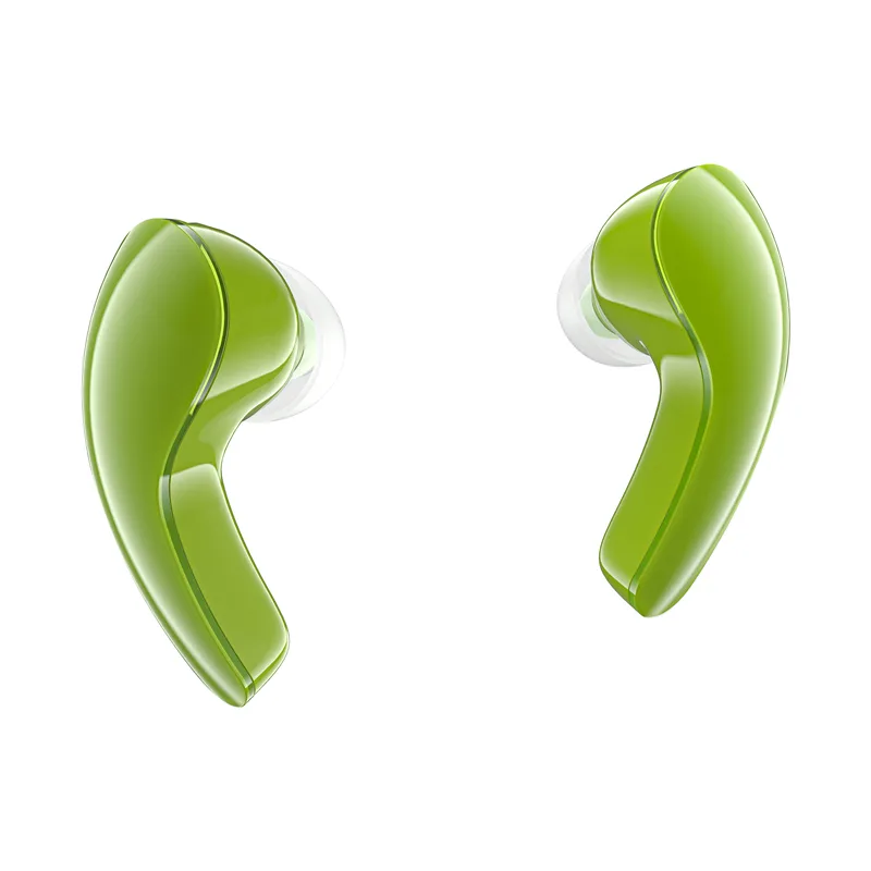 T9 Bluetooth 5.3 Wireless Earbuds USB-C Green 2
