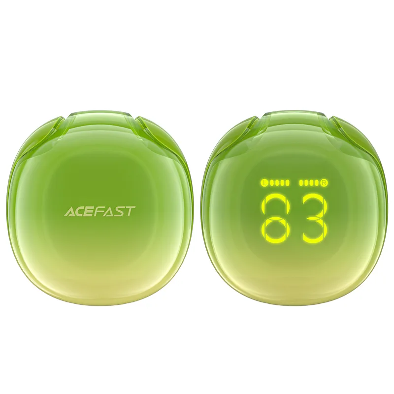 T9 Bluetooth 5.3 Wireless Earbuds USB-C Green 3