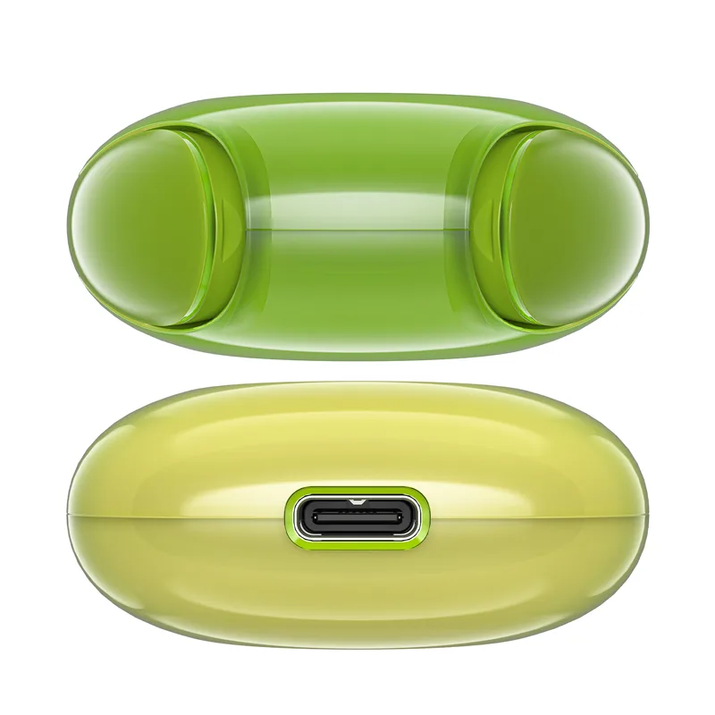 T9 Bluetooth 5.3 Wireless Earbuds USB-C Green 5