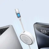 Free2Draw Mini 1 m biely 100 W USB-C navíjací kábel 4