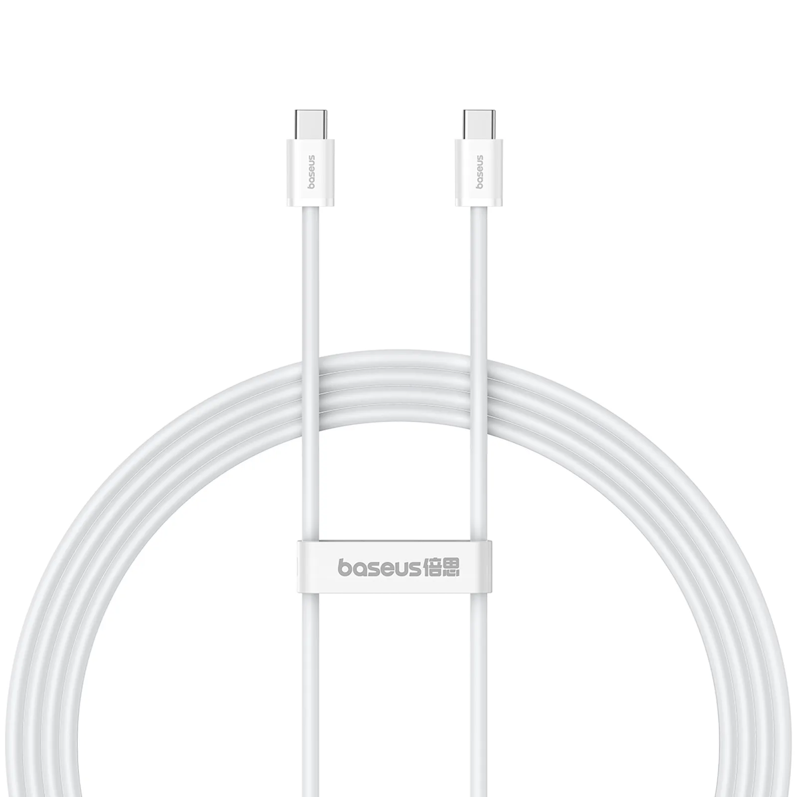 USB-C 30 W PD 480 Mb/s Superior Series II 2 m biely kábel USB-C 30 W PD 480 Mb/s Superior Series II 2 m biely kábel