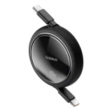 Kabel przewód wysuwany zwijany USB-C 100W Free2Draw Mini 1m czarny 2